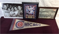 Vintage Collection of Chicago Cubs Memorabilia