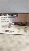 Invisible Heat Electric Toe Space Heater