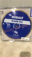 Kobalt 10” Glass Tile Saw Blade