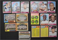 Vintage Red Sox and Various Team Baseball Cards