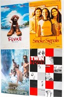 Movie posters (4) including Smoke Squall