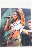 Certified Autographed Photo of Janet Jackson