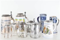 Collection of Rastal and Other German Steins