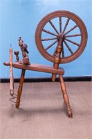 19th C Spinning Wheel
