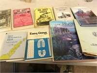 assorted books Door County Almanacs