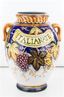 Large Decorative Italian Style Vase