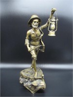 Bronze Fisherman / Pêcheur en bronze