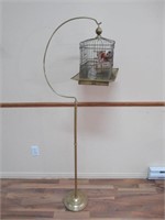 Brass Bird Cage / Cage à oiseaux en laiton