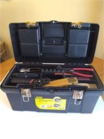 Stanley tool box and contents