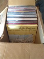 Box of records - 33 rpm