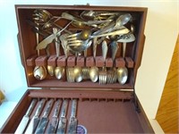 Misc. Silver plate in box