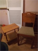 Chair and side stand