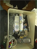 Tub of remotes