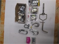Hitch pins, chain hooks, clevis a d more