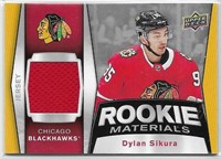 Dylan Sikura Rookie Materials Jersey card