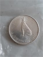1967 Canada 50 Cent coin 80% Silver