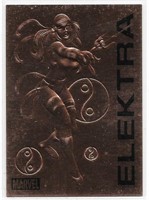 Marvel Bronze Age Bronze Embossed E8 Elektra