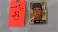 1953 Topps Wilhelm