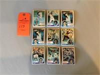 21- 1980’s Topps baseball cards