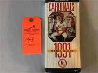 1991 St Louis Cardinal media guide
