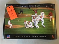 2 2011 World Champions posters St Louis Cardinals