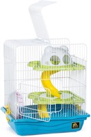 Blue Hamster Cage