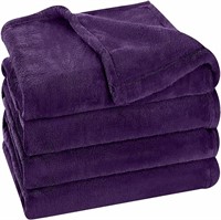 Purple Fleece Blanket Queen Size