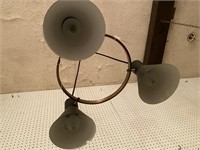 larger sized 3 globed ceiling light