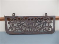 Cast Iron Wood Stove Shelf / Tablette en fonte