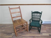 Lot 2: Rocking Chairs / Chaises berçantes