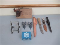 Lot: Hunting Knives / Couteaux de chasse