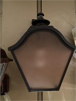 Unique wall mounted outdoor light fixture