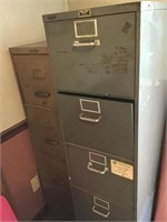 4 Drawer Metal Fille Cabinet, 5 Drawer Metal File