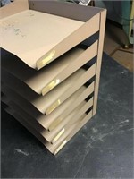 6 Tabletop Metal File Holder