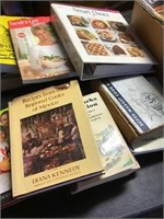 3 boxes of Recipe books