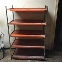 5 Shelf  metal shelf 54x 35x18
