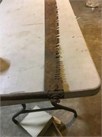Old Crosscut Saw  6' Missing One Handle