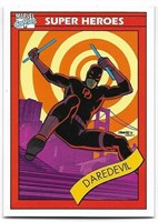 2015 Marvel Fleer Retro 1990 Impel #7 Daredevil