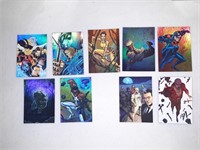 Lot of 9 DC Comics The New 52 Foil Parallel cards