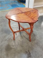 decorative table - folds up for storage