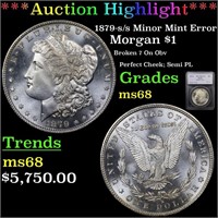 *Highlight* 1879-s /s Minor Mint Error Morgan $1 G