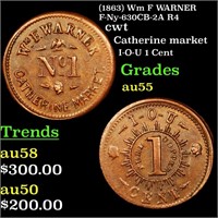 (1863) Wm F WARNER F-Ny-630CB-2A R4 cwt Grades Cho