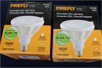 2 LED Flood light Bulbs