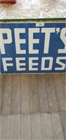 Peet's Feed Sign