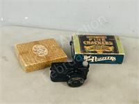3- vintage 1940's mail in toy prizes- 2 puzzles