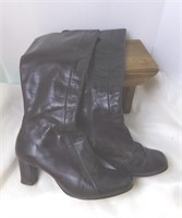 Vintage Leather Boots, Selby Fifth Ave, Sz 8.5