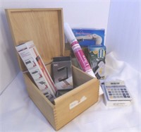 Wooden File Box Lot
