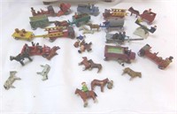 German Vintage Wooden Toy Set.....Rare
