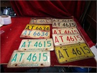 (10)Vintage Illinois at 4615 License plates
