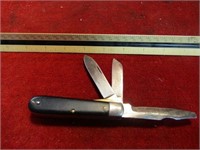 3 blade vintage Klein Electricians pocket knife.